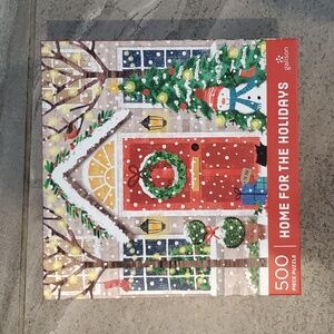 HOME FOR THE HOLIDAYS - 500-PIECE PUZZLE  -  NWOT